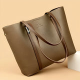 Vielseitige Schultertasche aus Leder