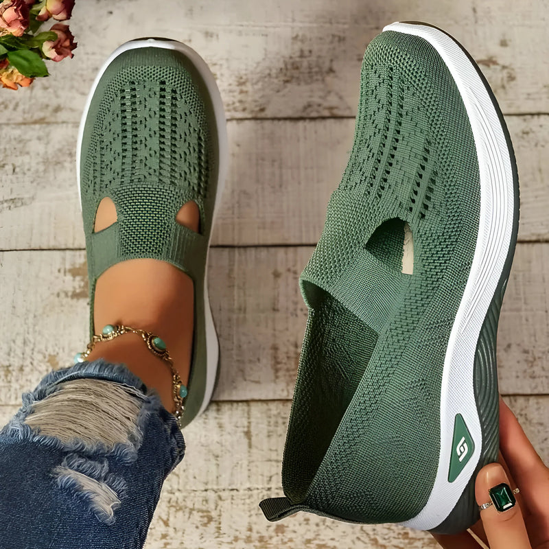 Unterstützende leichte Slip-On Sneakers