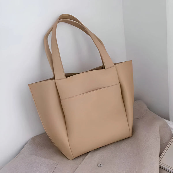 Damen Stilvolle Große Schulterhandtasche
