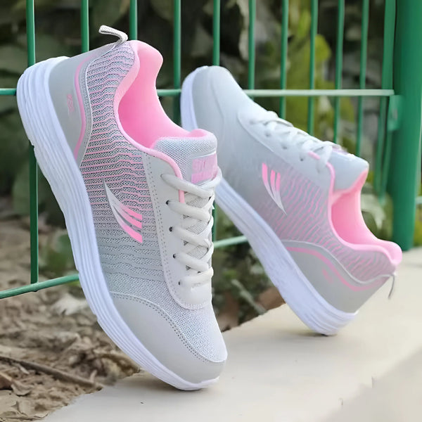 Damen Leichte Sneakers mit Fußgewölbeunterstützung