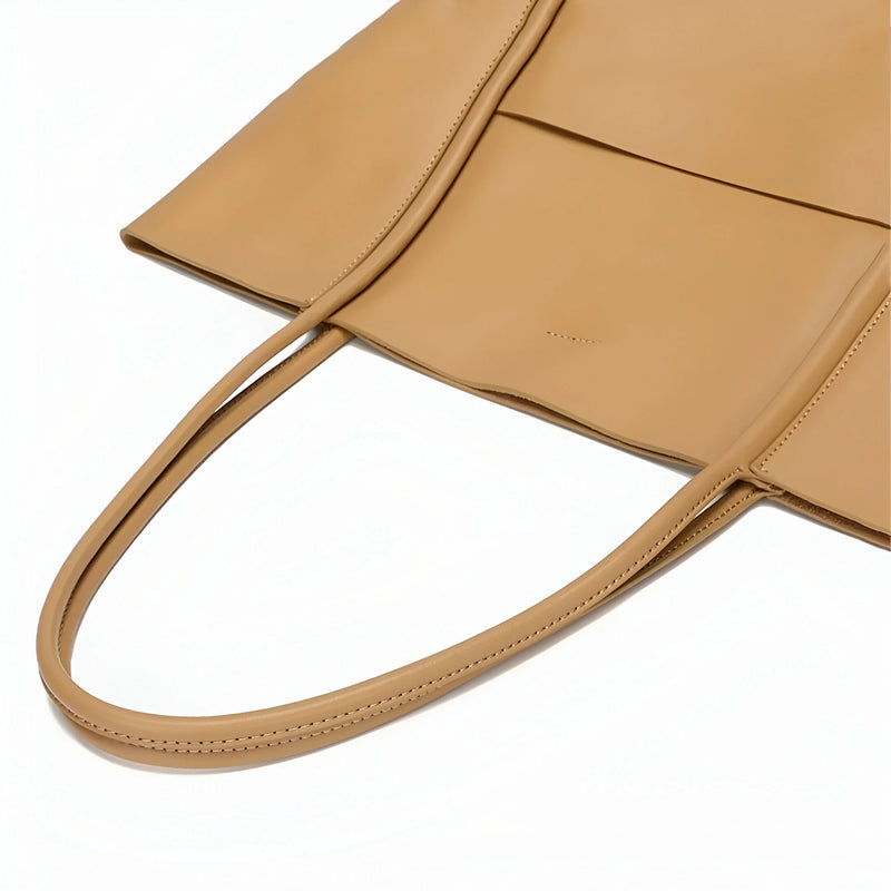 Damen Große Schulter-Tote-Bag aus Leder