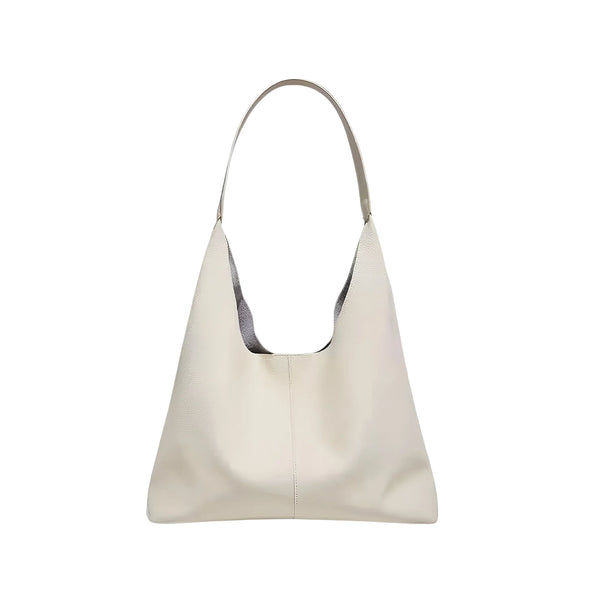 Damen Schultertasche aus Leder mit verstellbarem Riemen