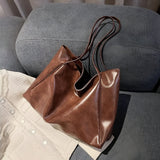 Damen Trendige Alltagstote-Bag aus Leder