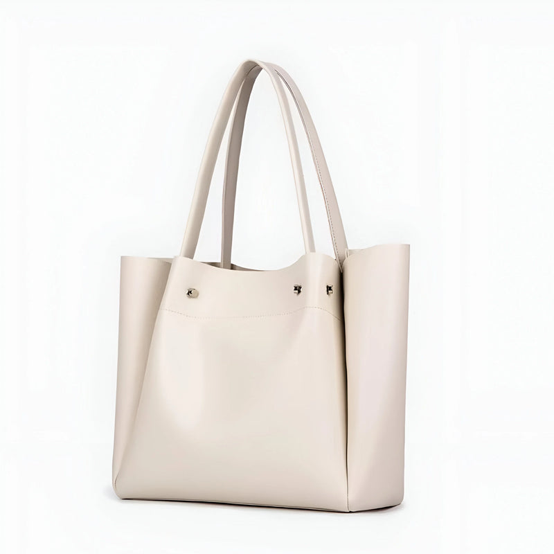Vielseitige Leder-Tote-Bag für Damen
