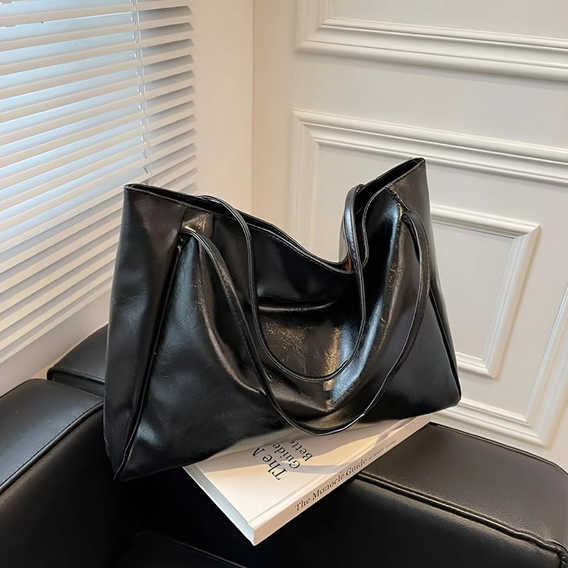 Damen Trendige Alltagstote-Bag aus Leder