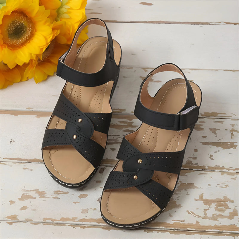 Damen Casual Keil-Plattform-Sandalen
