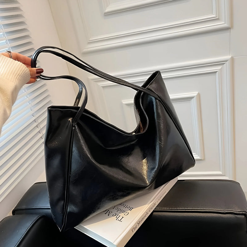 Damen Trendige Alltagstote-Bag aus Leder