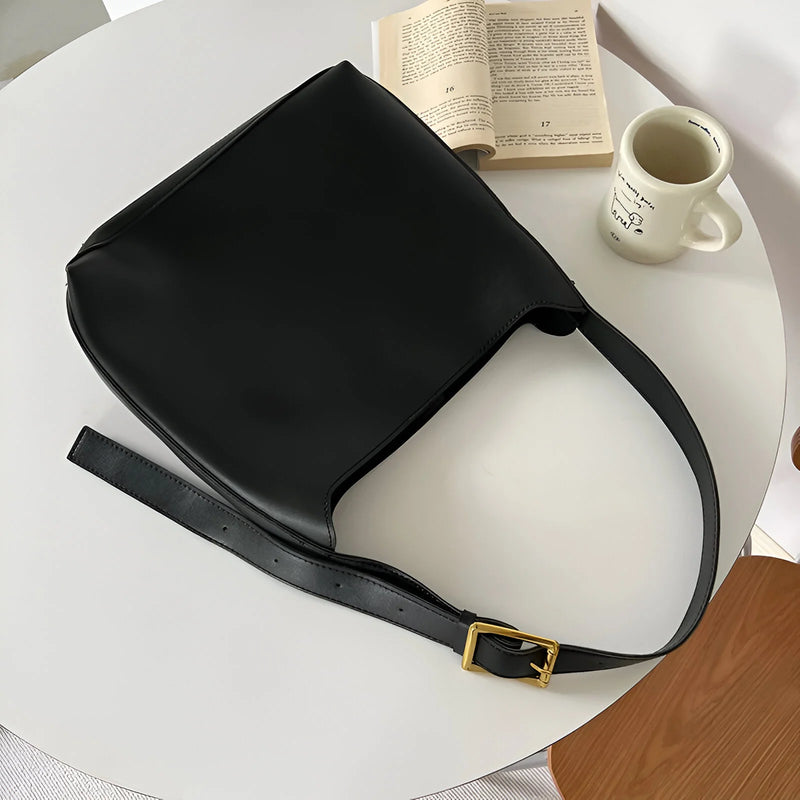 Stilvolles Crossbody-Lederhandtaschen-Set