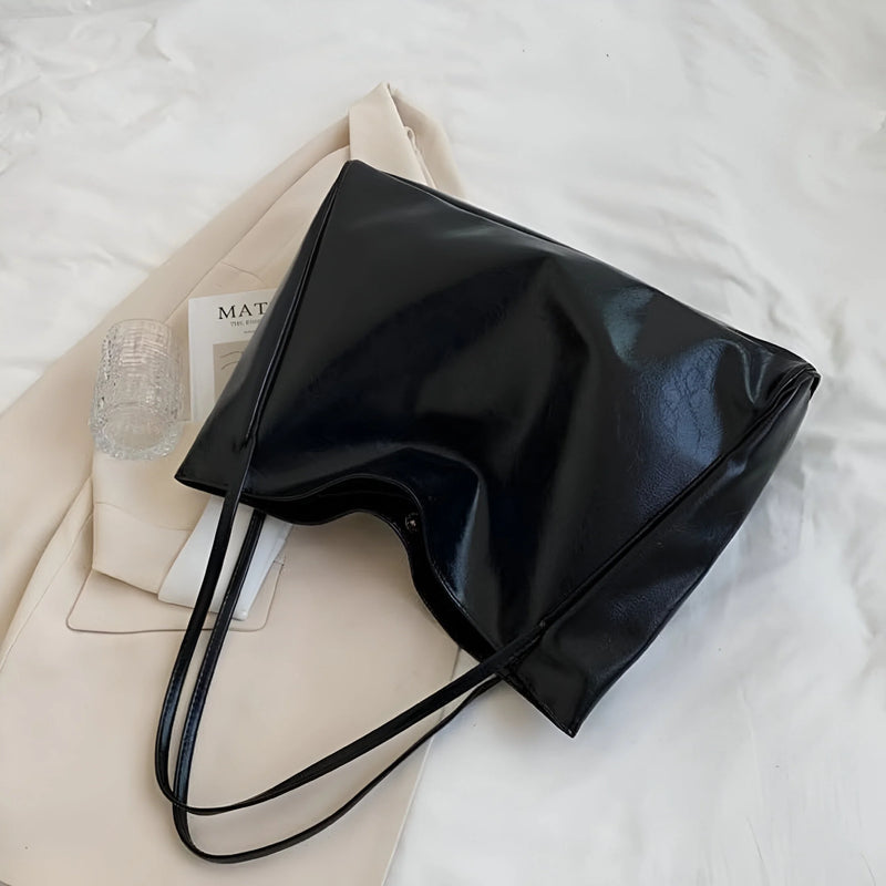 Damen Trendige Alltagstote-Bag aus Leder
