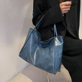 Damen Trendige Alltagstote-Bag aus Leder