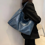 Damen Trendige Alltagstote-Bag aus Leder
