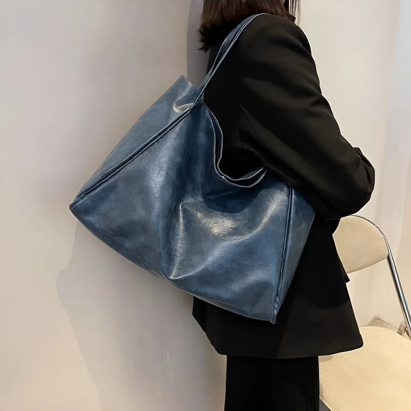 Damen Trendige Alltagstote-Bag aus Leder