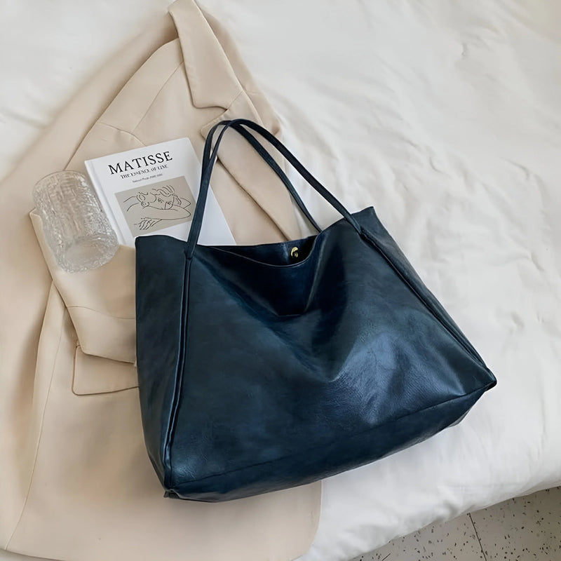 Damen Trendige Alltagstote-Bag aus Leder
