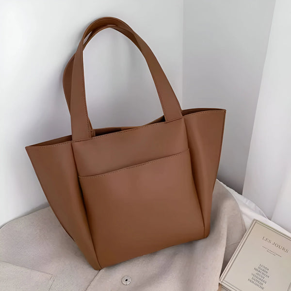 Damen Stilvolle Große Schulterhandtasche