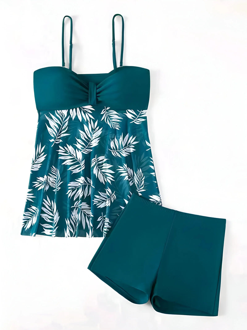 Stylisches Tankini-Set in Zweiteiler-Design