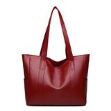 Große Tote-Bag aus PU-Leder