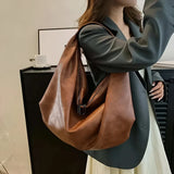 Damen-Minimalistische Schultertasche für unter den Arm