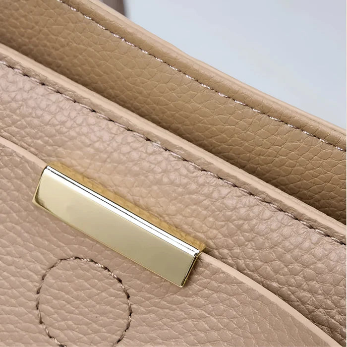Große Schultertasche aus Leder für Damen