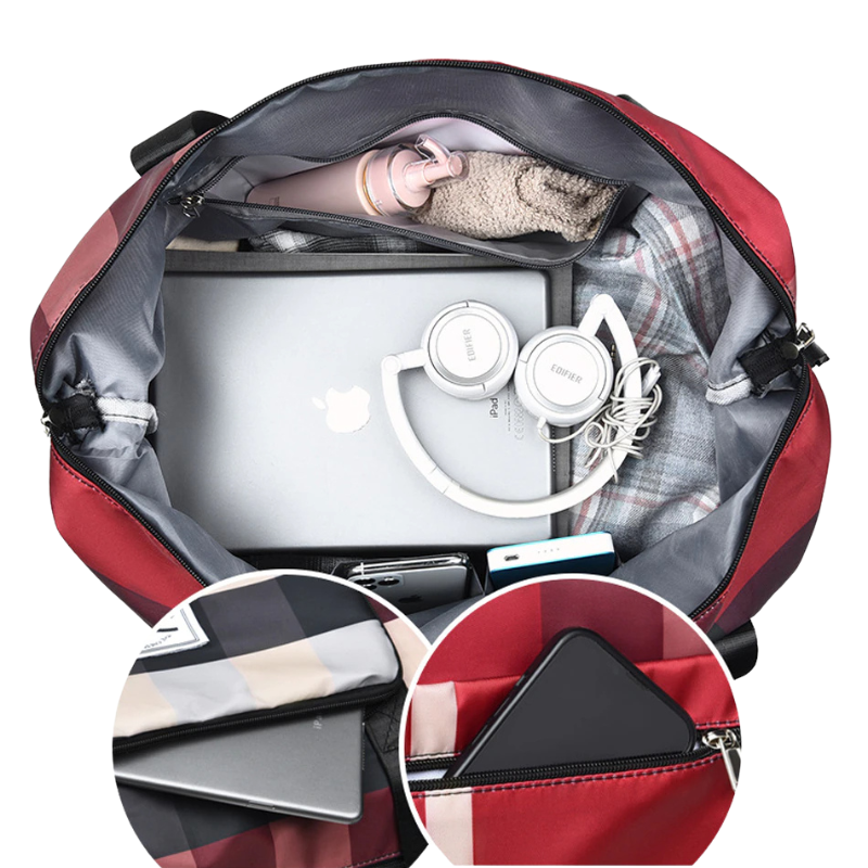 Große zusammenklappbare Reisetasche