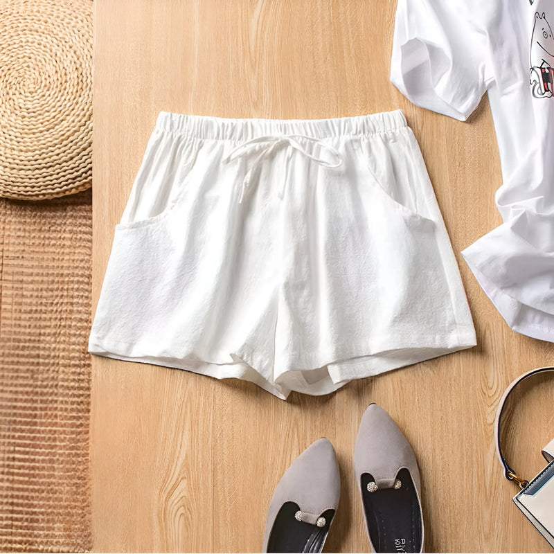 Verstellbare Elastische Bund-Shorts