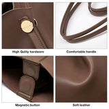 Damen Schultertasche aus hochwertigem Leder