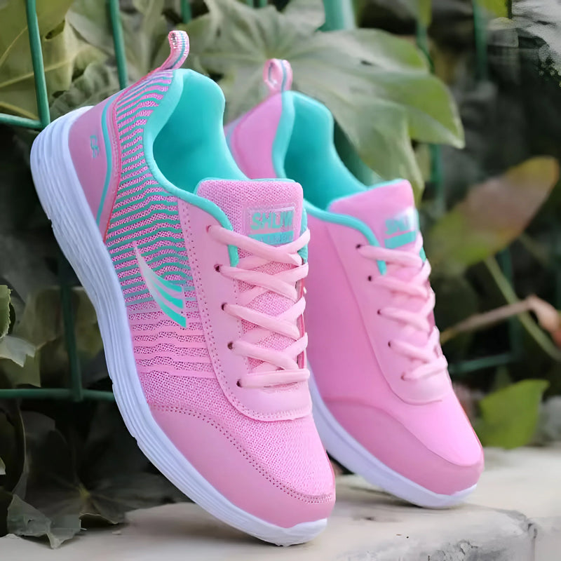 Damen Leichte Sneakers mit Fußgewölbeunterstützung