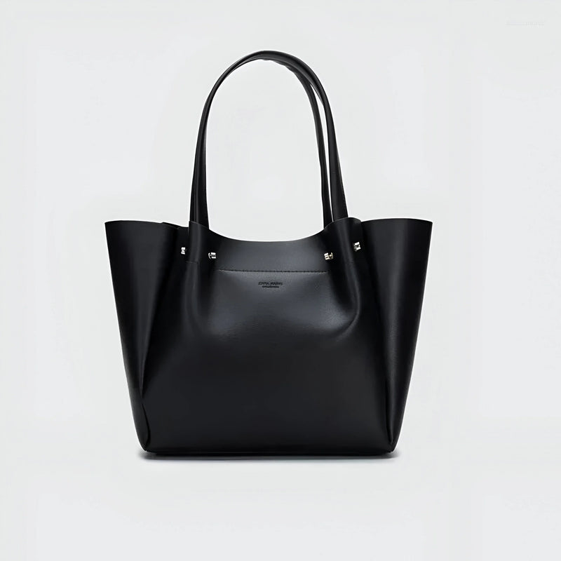 Vielseitige Leder-Tote-Bag für Damen