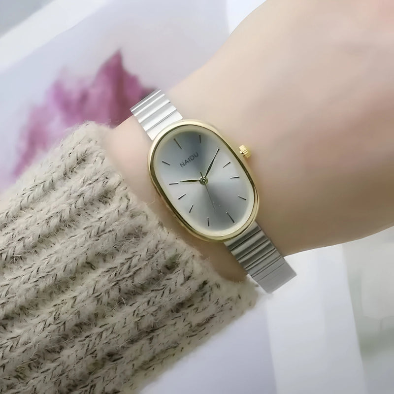 Damen Vintage-inspirierte Quarz Uhr