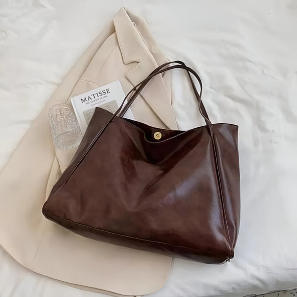 Damen Trendige Alltagstote-Bag aus Leder