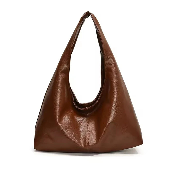 Schultertasche aus PU-Leder
