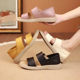 Bequeme weiche Sandalen für Damen