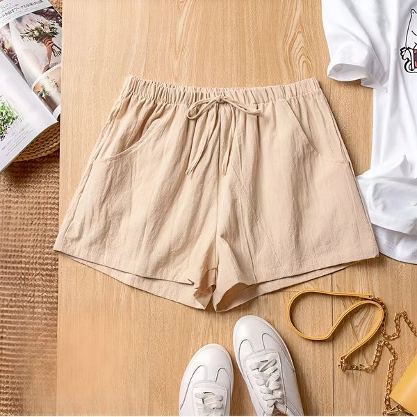 Verstellbare Elastische Bund-Shorts
