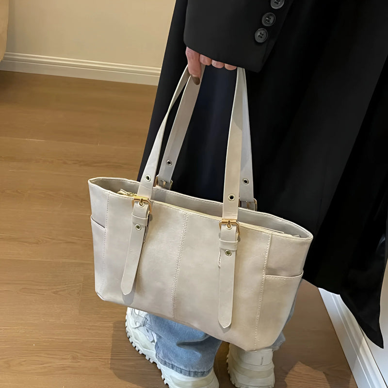 Vintage-Schultertasche mit verstellbarem Riemen