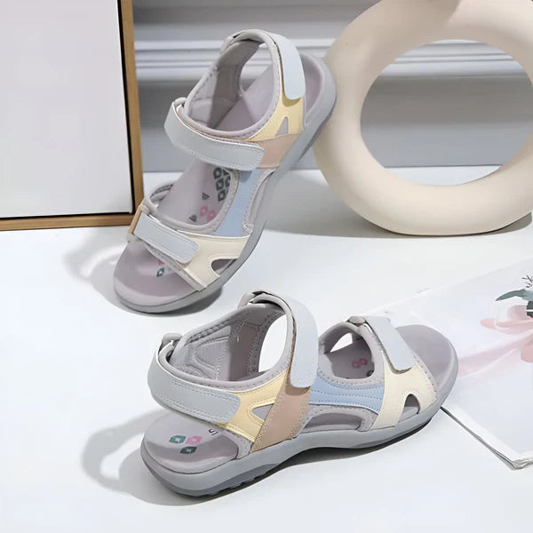 Verstellbare Klettverschluss-Sandalen für den ganztägigen Komfort