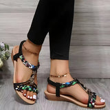 Geflochtene Sandalen mit verstellbarem Riemen