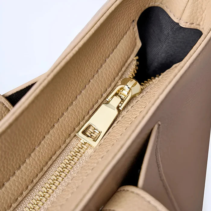 Große Schultertasche aus Leder für Damen