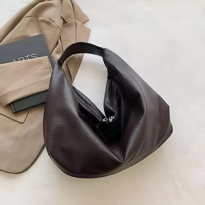 Damen-Minimalistische Schultertasche für unter den Arm