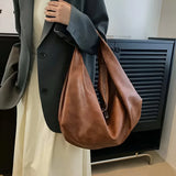 Damen-Minimalistische Schultertasche für unter den Arm