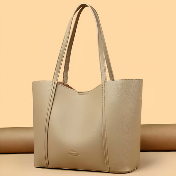 Premium Schultertasche aus Leder