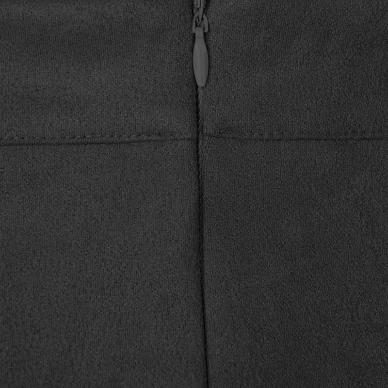 Damen High-Waist Minirock aus Kunstvelours
