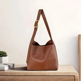 Stilvolles Crossbody-Lederhandtaschen-Set