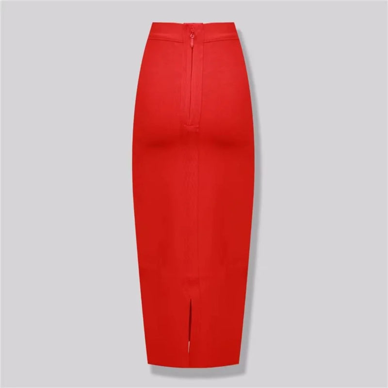 Eleganter High-Waist Bodycon Midirock