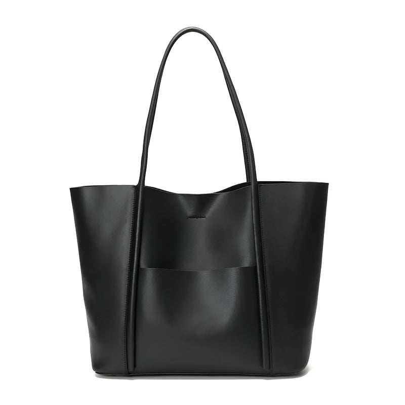 Damen Große Schulter-Tote-Bag aus Leder