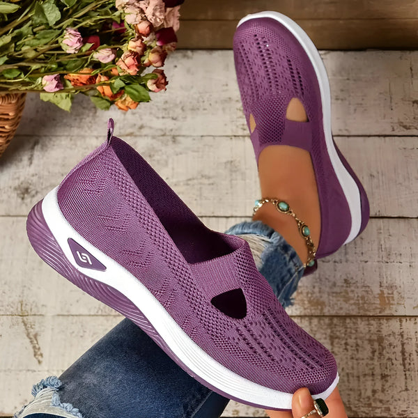 Unterstützende leichte Slip-On Sneakers