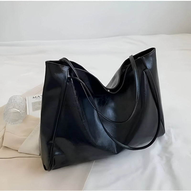 Damen Trendige Alltagstote-Bag aus Leder