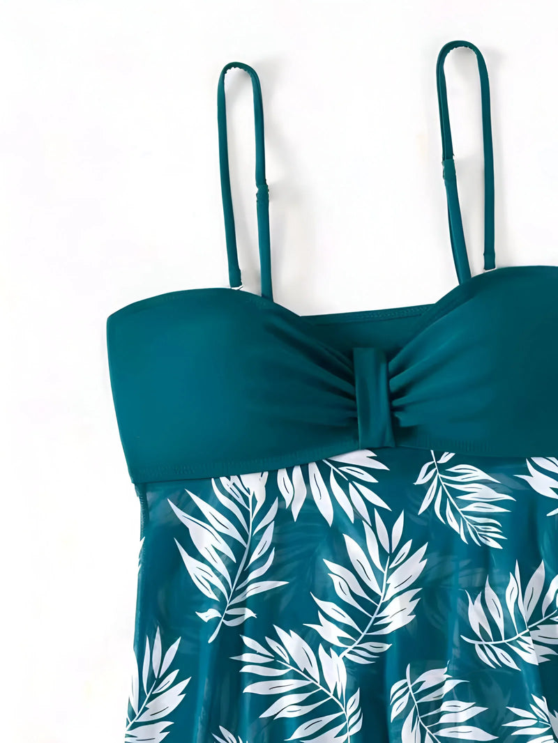 Stylisches Tankini-Set in Zweiteiler-Design