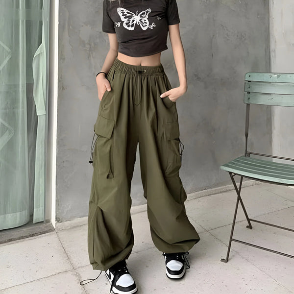 Damen Street Style Cargo-Hose