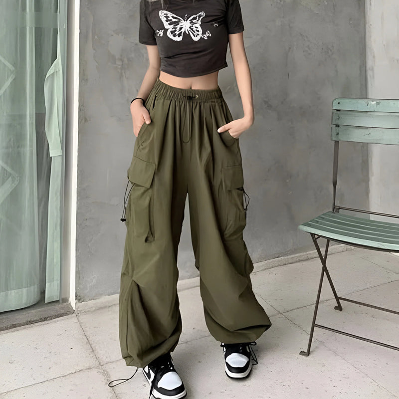 Damen Street Style Cargo-Hose