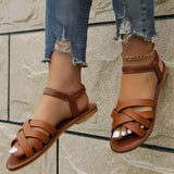 Bequeme Sandalen mit verstellbarem Riemen und Fußgewölbeunterstützung