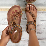 Verstellbare Sommer Orthopädische Retro Sandalen